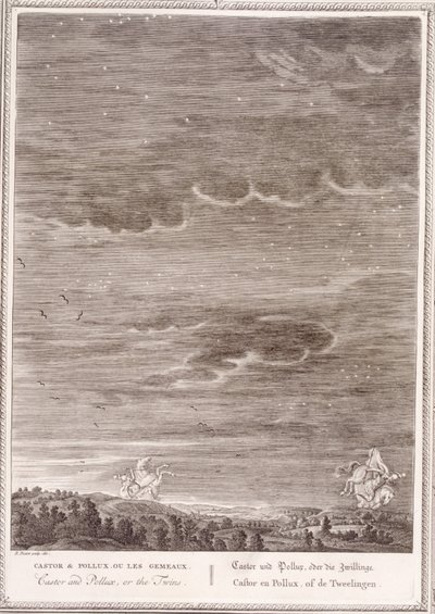 Castor and Pollux, 1731 by Bernard Picart